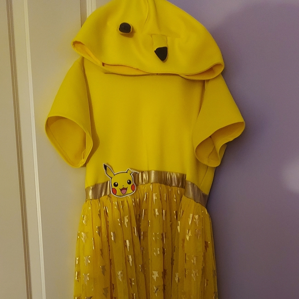 Pokeman yellow girls dress